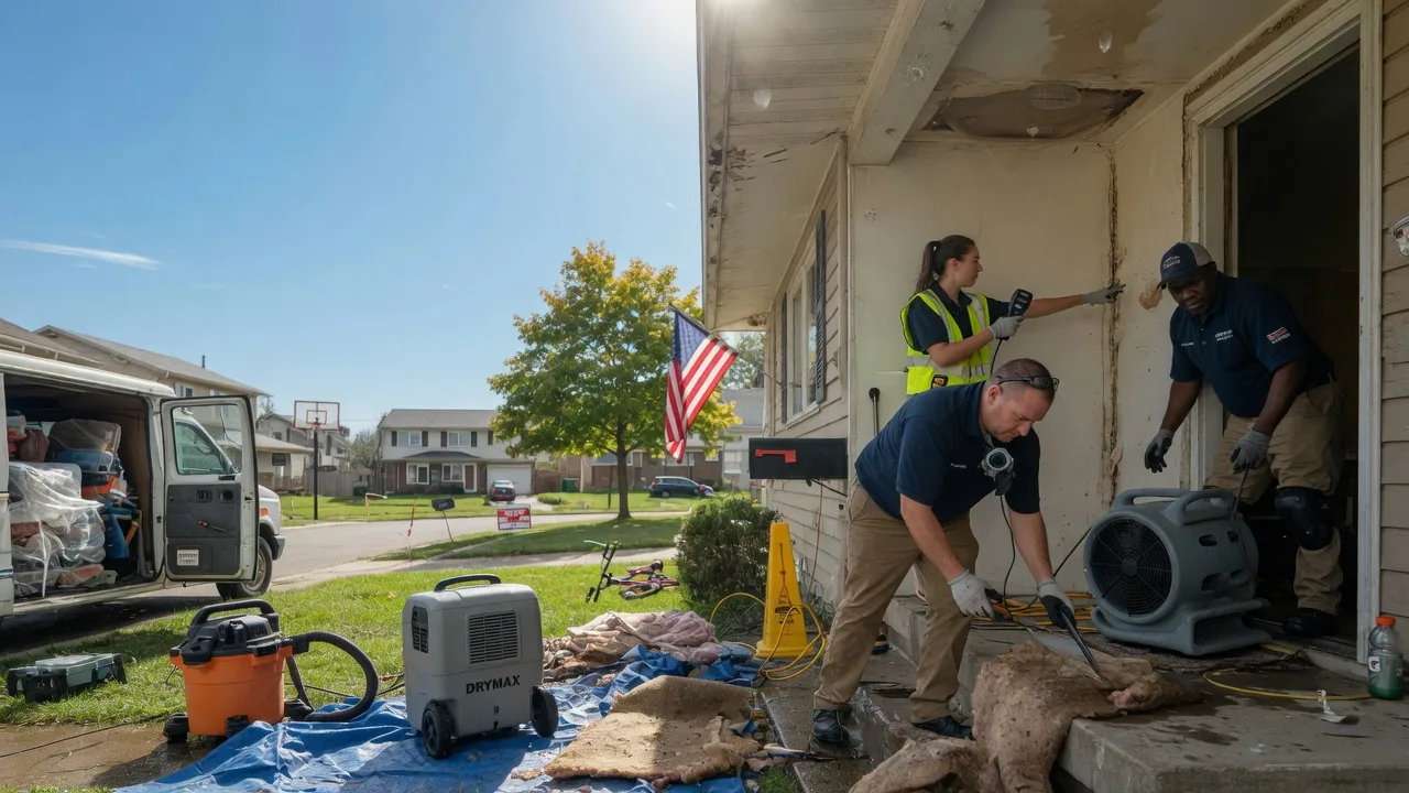 Water Damage Restoration in New Jersey near me